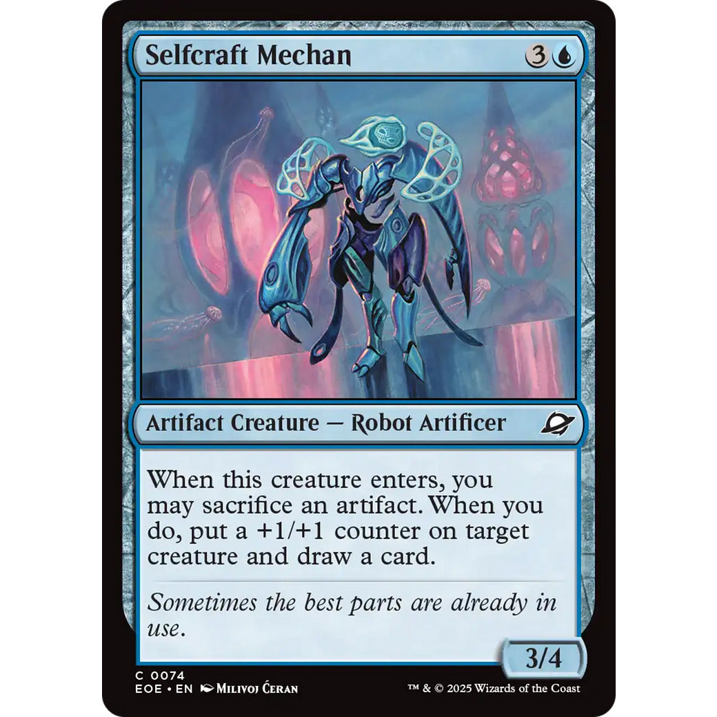 Selfcraft Mechan (Edge of Eternities) Near Mint Foil