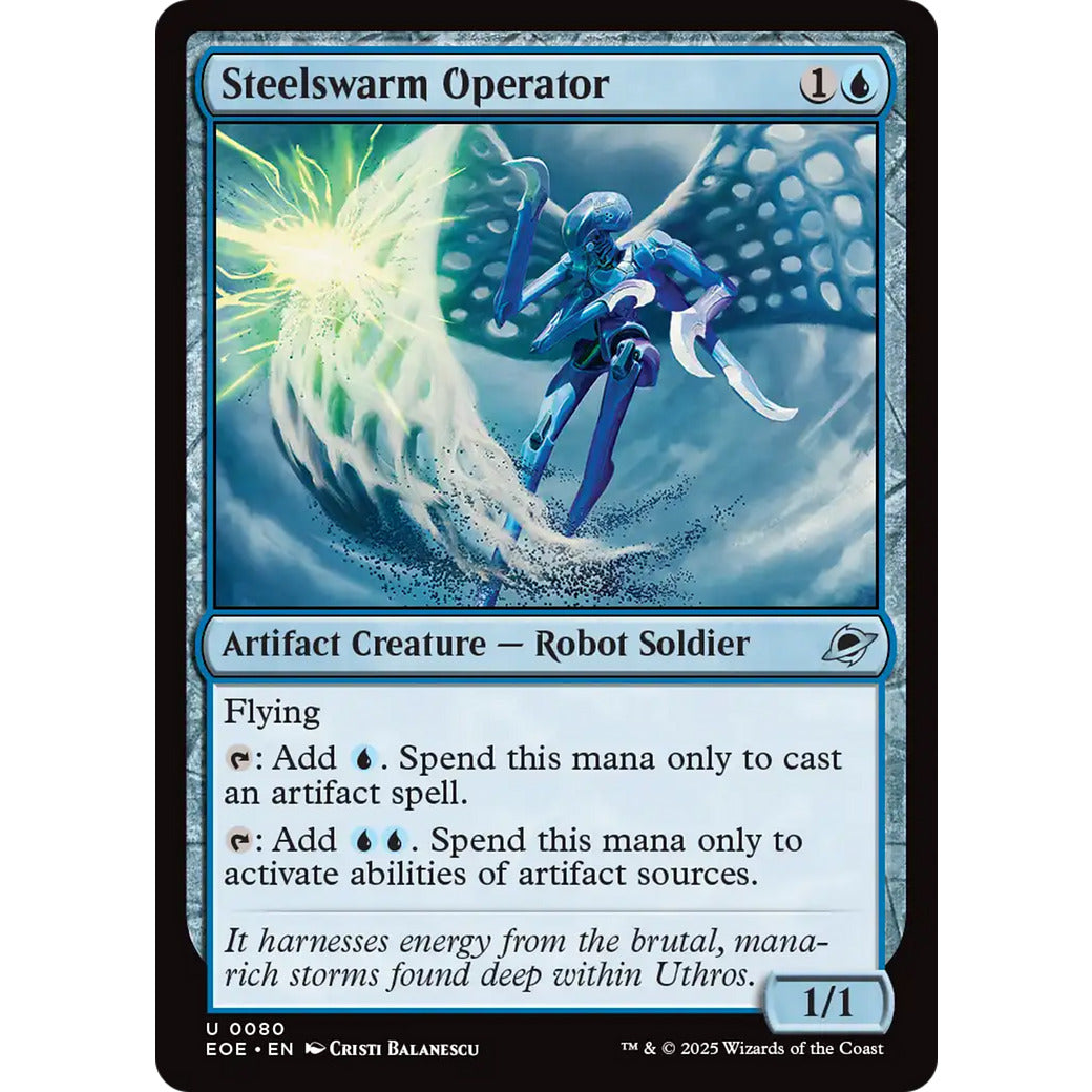 Steelswarm Operator (Edge of Eternities) Near Mint