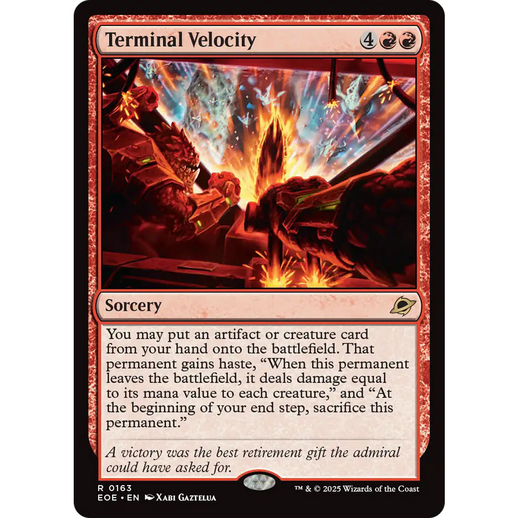 Terminal Velocity (Edge of Eternities) Near Mint