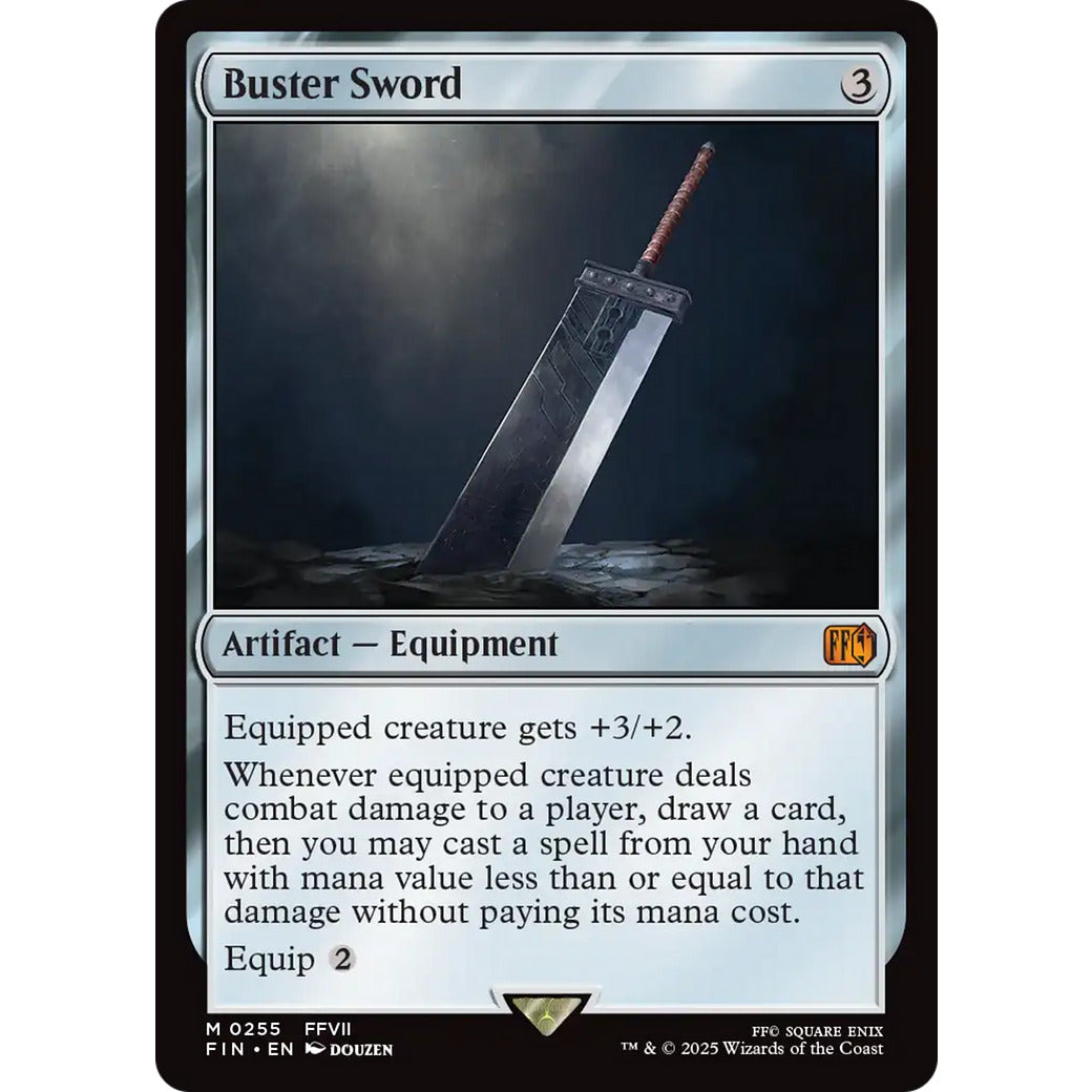 Buster Sword (Universes Beyond: FINAL FANTASY) Near Mint