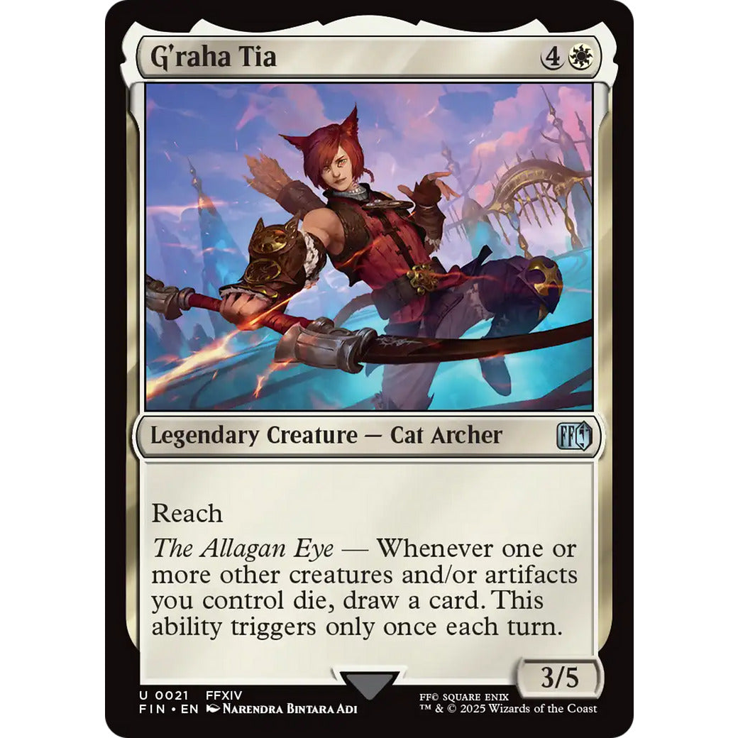 G'raha Tia (Universes Beyond: FINAL FANTASY) Near Mint Foil