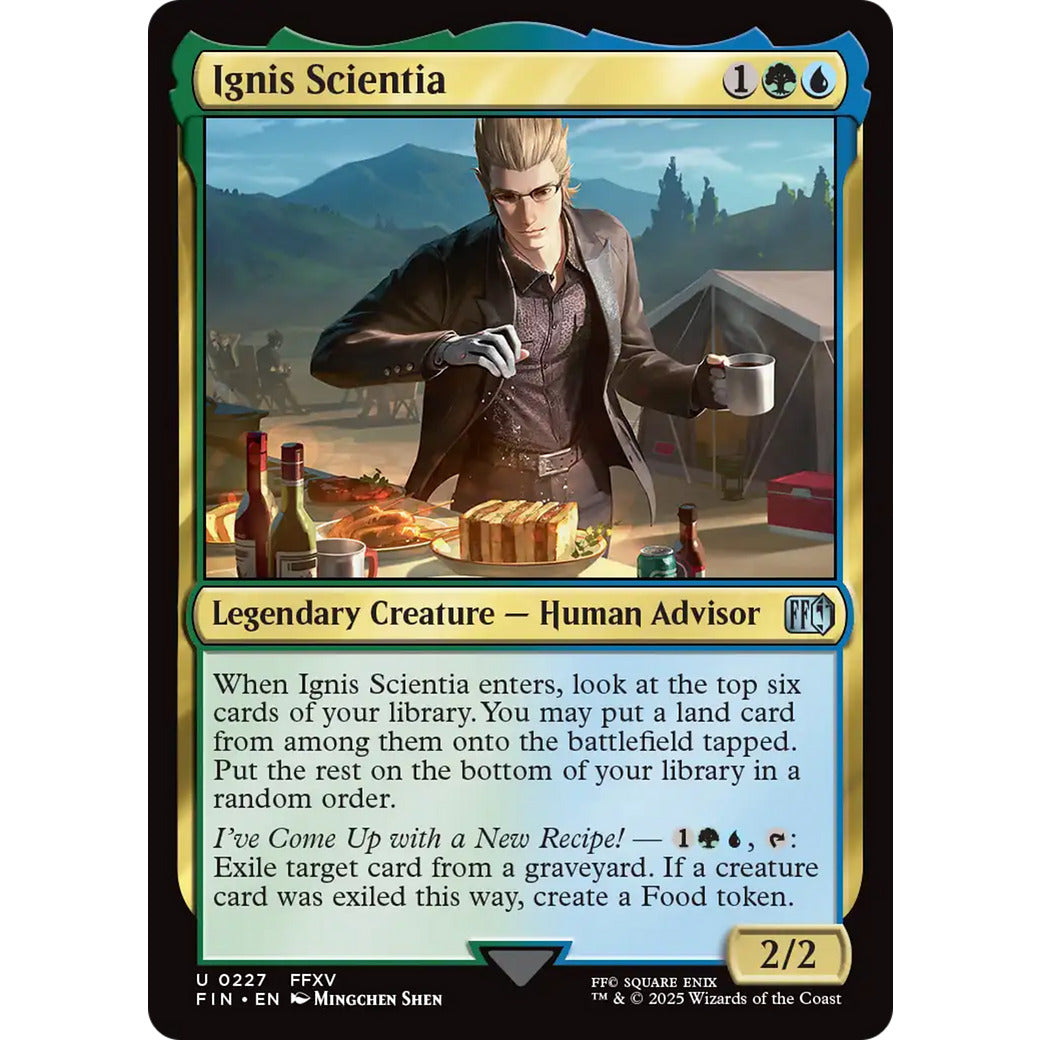 Ignis Scientia (Universes Beyond: FINAL FANTASY) Near Mint Foil
