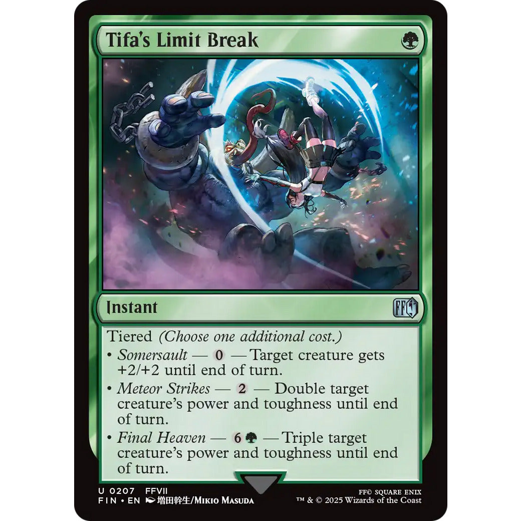 Tifa's Limit Break (Universes Beyond: FINAL FANTASY) Near Mint Foil