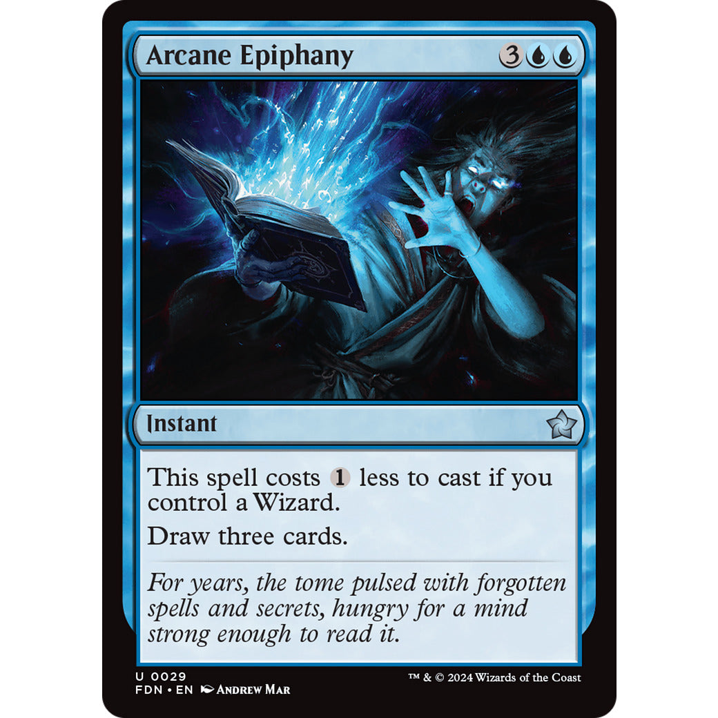 Arcane Epiphany (Foundations) Near Mint Foil