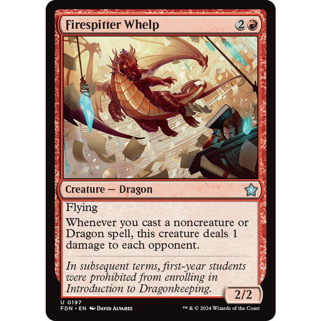 Firespitter Whelp (Foundations) Near Mint