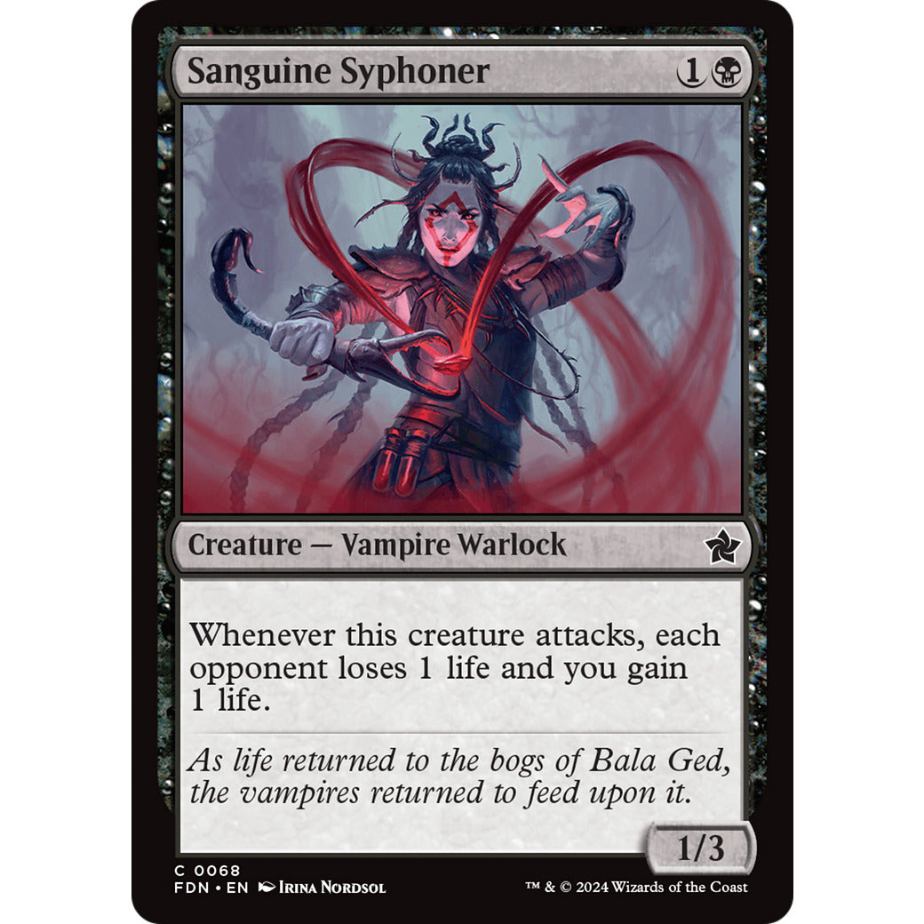 Sanguine Syphoner (Foundations) Near Mint