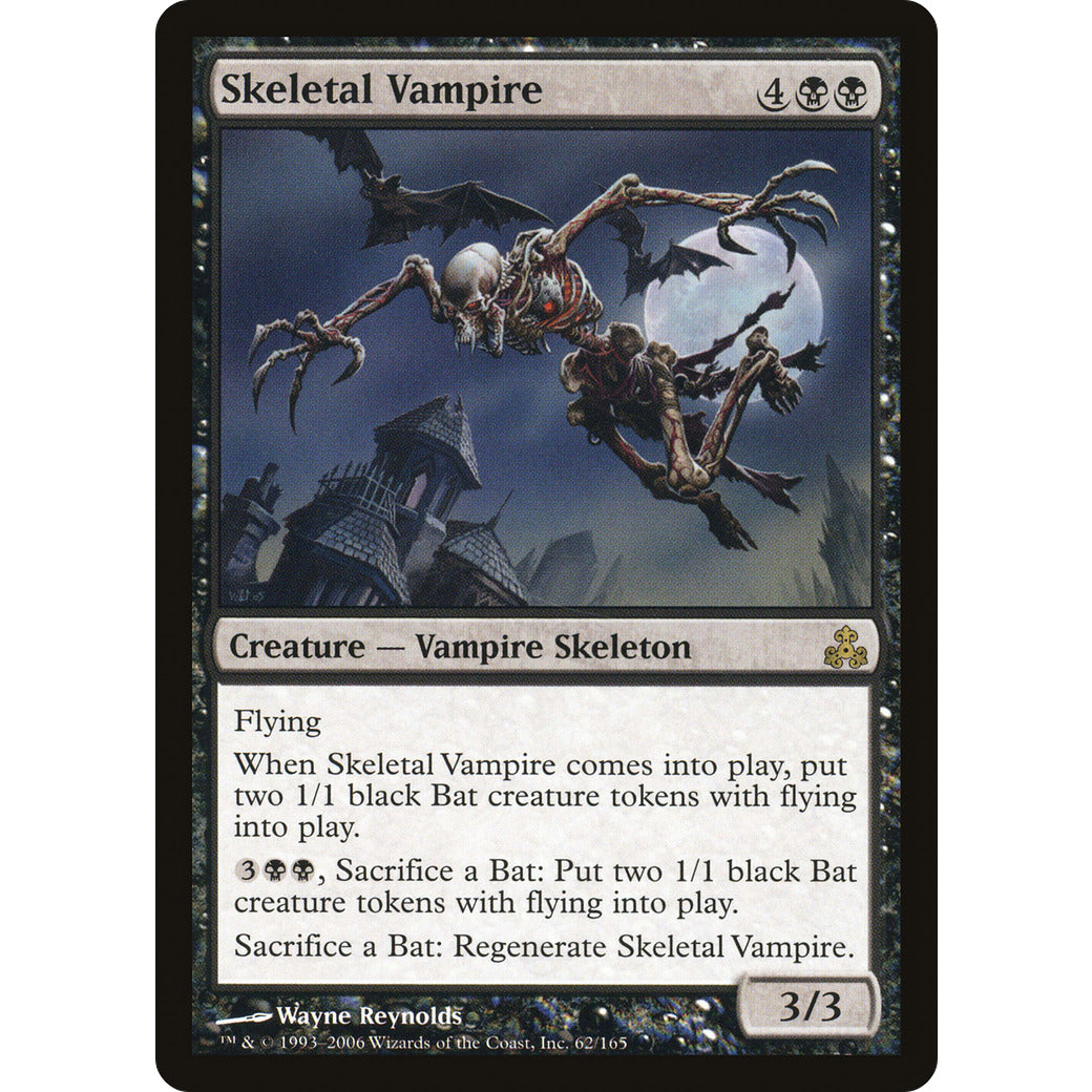 Skeletal Vampire (Guildpact) Light Play