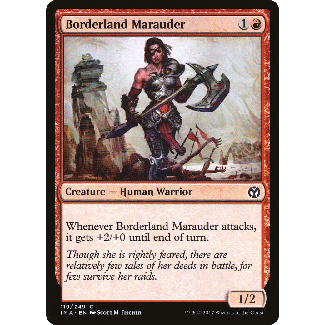 Borderland Marauder (Iconic Masters) Light Play Foil