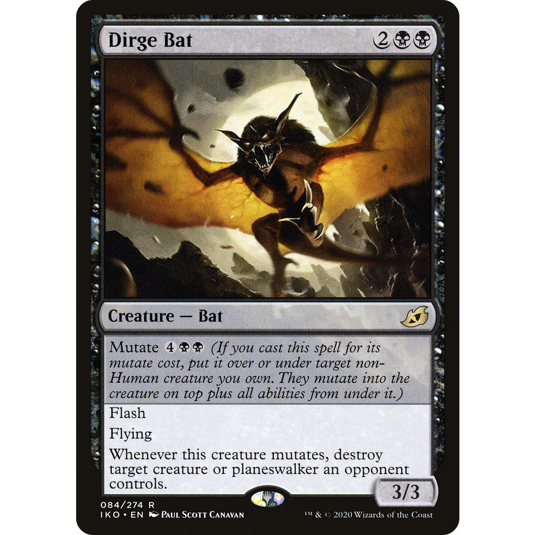 Dirge Bat (Ikoria: Lair of Behemoths) Light Play