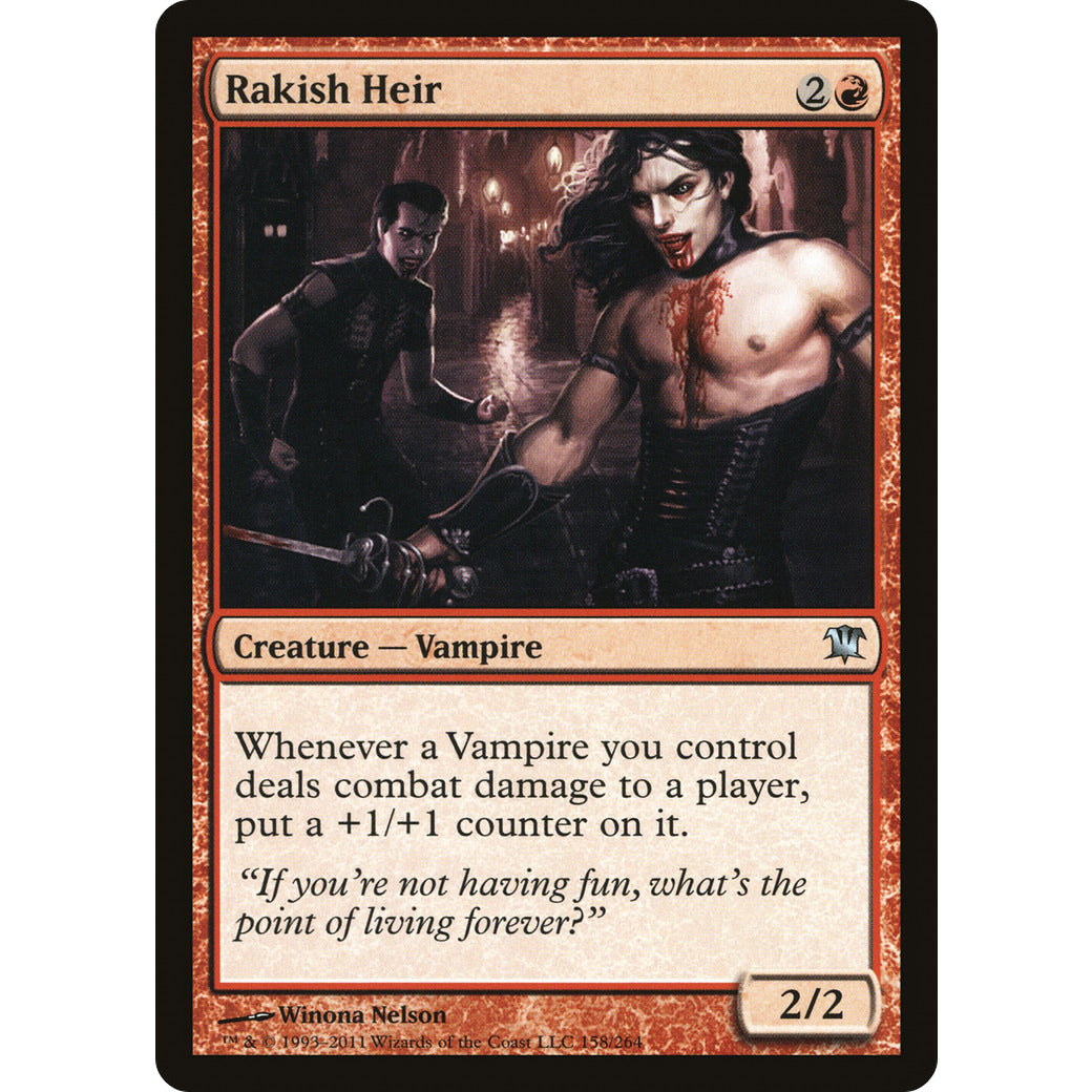 Rakish Heir (Innistrad) Light Play