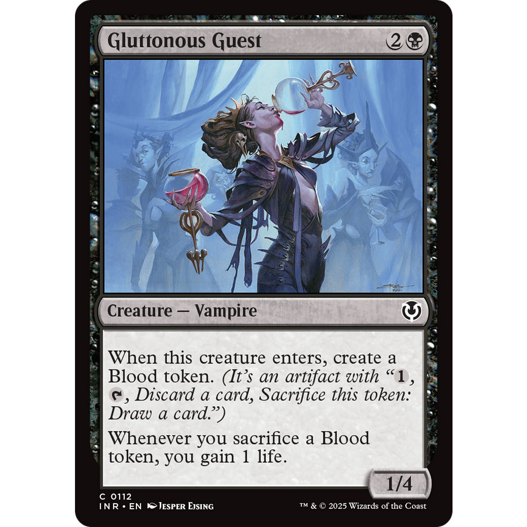 Gluttonous Guest (Innistrad Remastered) Light Play Foil