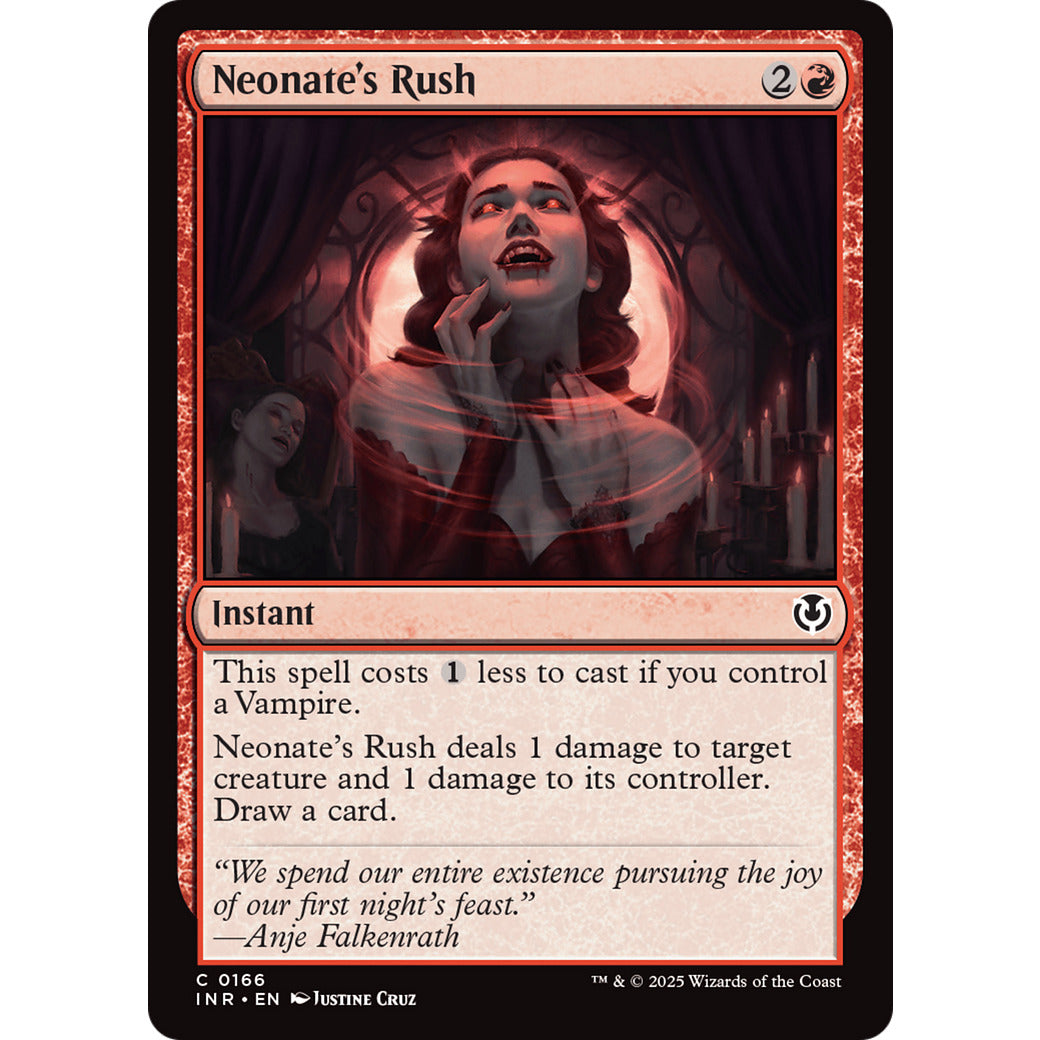 Neonate's Rush (Innistrad Remastered) Light Play Foil