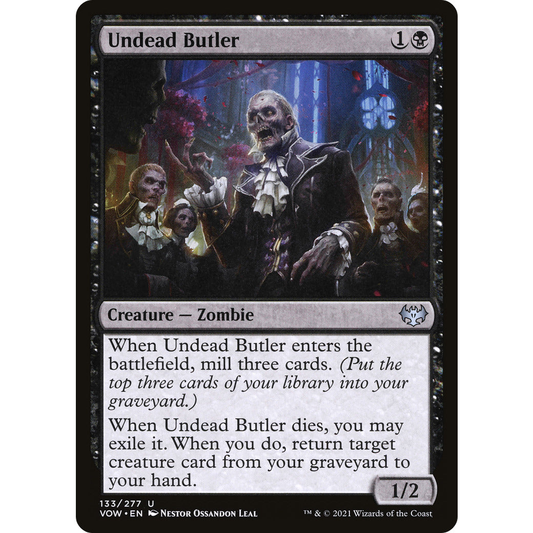 Undead Butler (Innistrad: Crimson Vow) Light Play