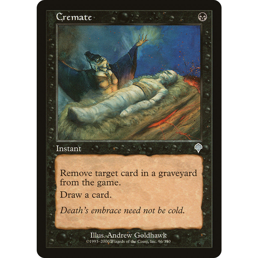Cremate (Invasion) Light Play
