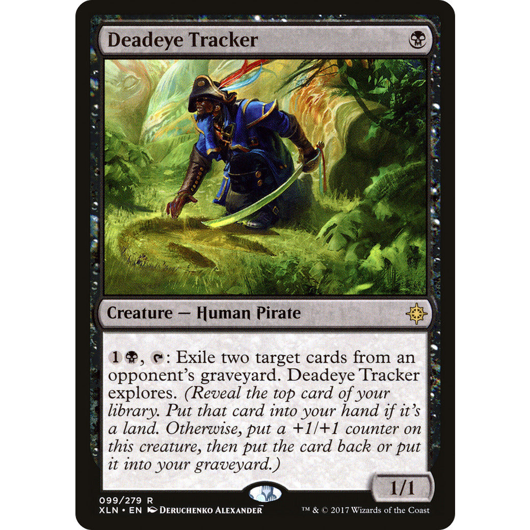 Deadeye Tracker (Ixalan) Light Play