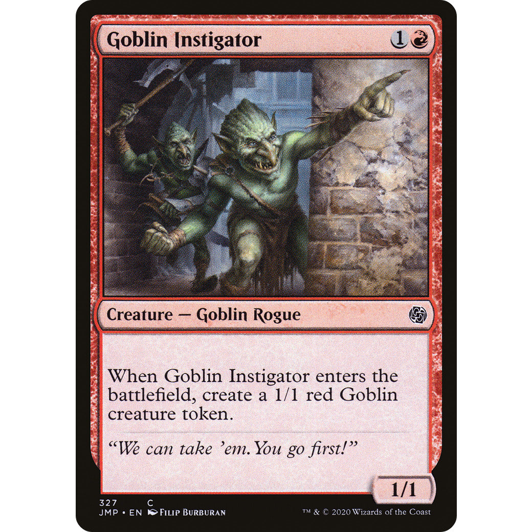 Goblin Instigator (Jumpstart) Light Play