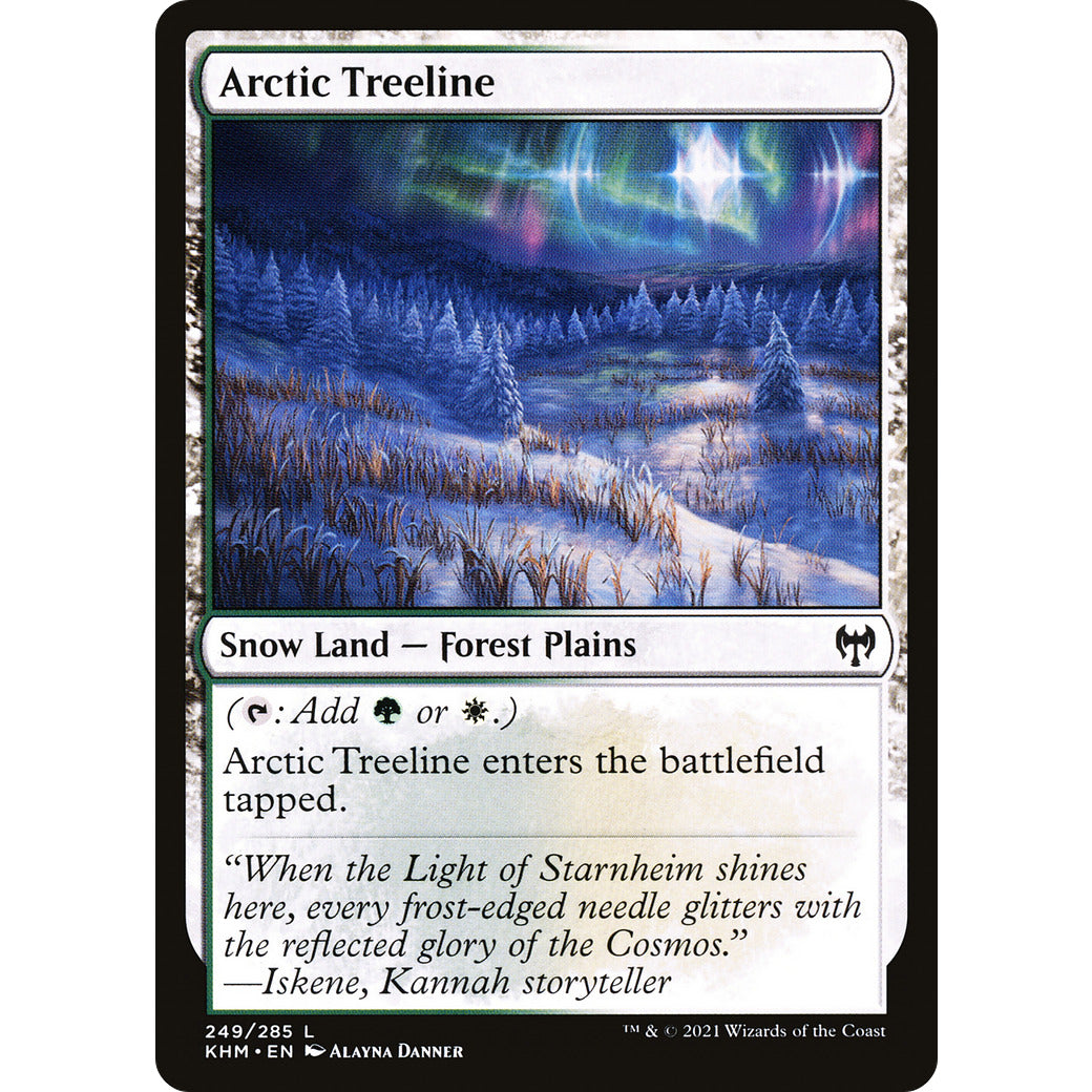 Arctic Treeline (Kaldheim) Light Play