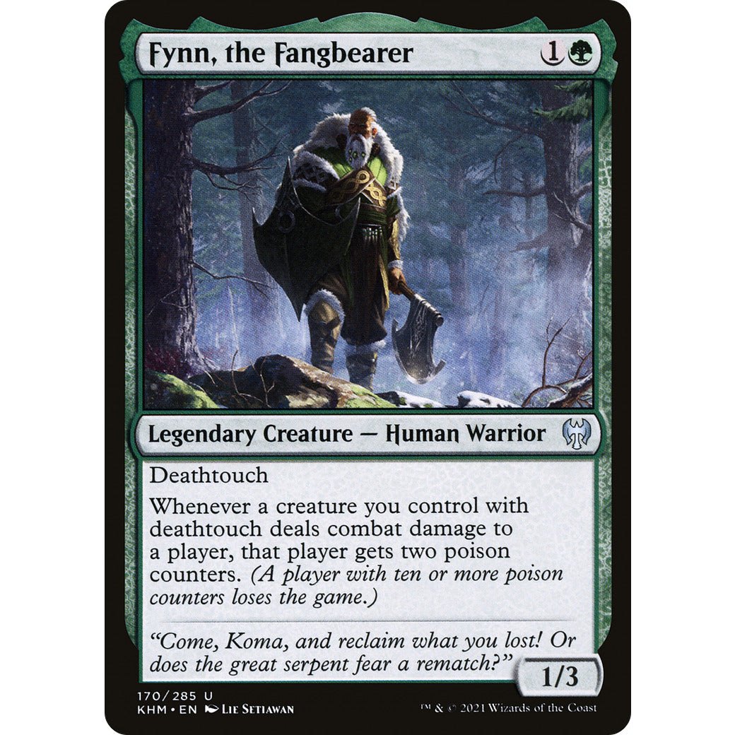 Fynn, the Fangbearer (Kaldheim) Near Mint