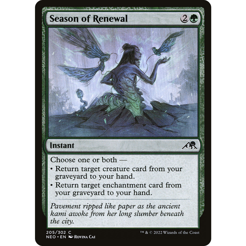 Season of Renewal (Kamigawa: Neon Dynasty) Near Mint Foil
