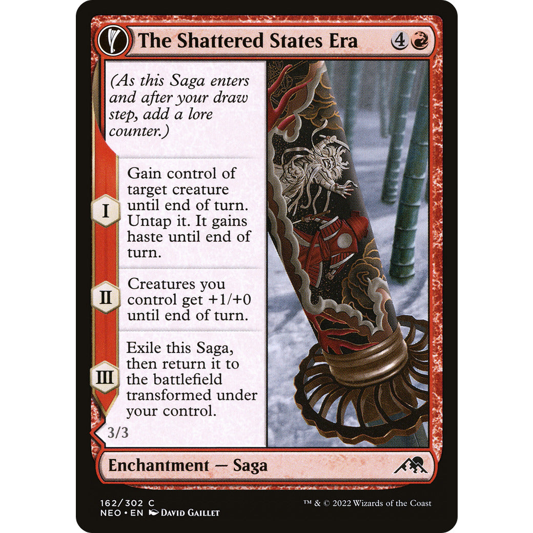 The Shattered States Era (Kamigawa: Neon Dynasty) Near Mint Foil
