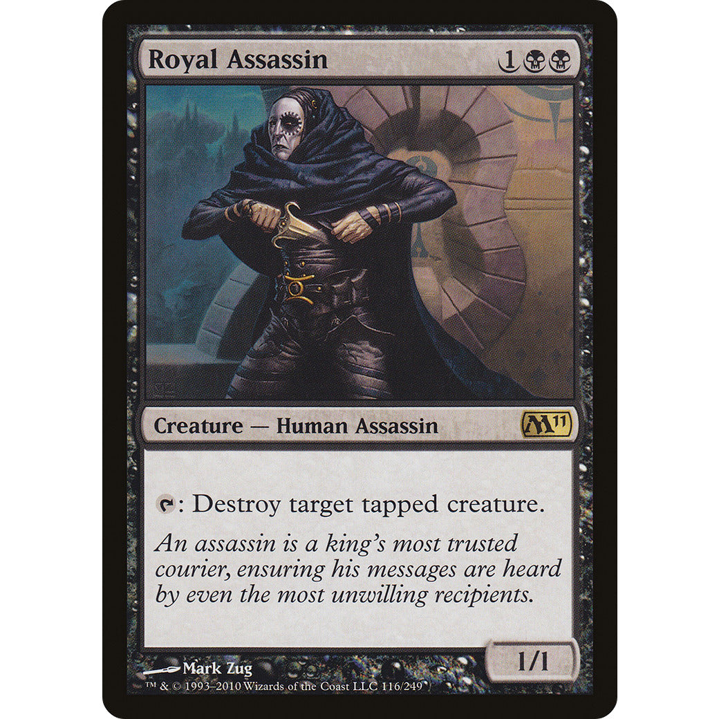 Royal Assassin (Magic 2011 Core Set) Light Play