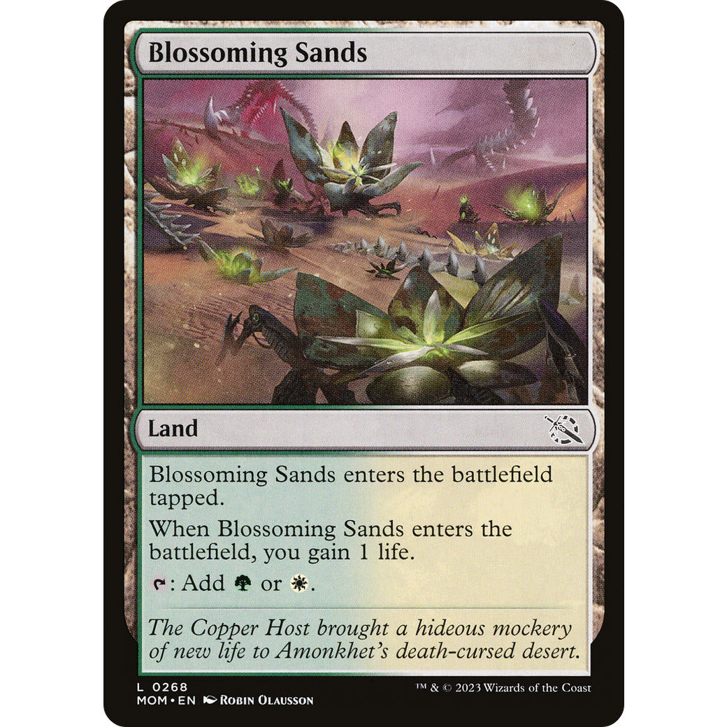 Blossoming Sands (March of the Machine) Light Play Foil