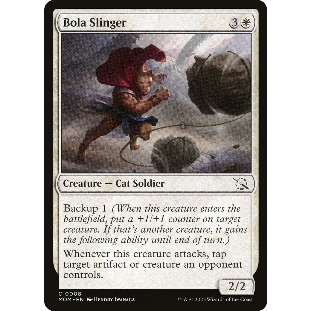 Bola Slinger (March of the Machine) Light Play Foil