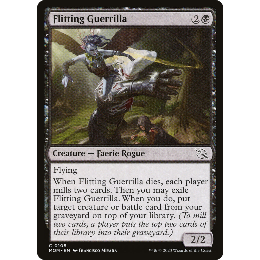 Flitting Guerrilla (March of the Machine) Light Play Foil