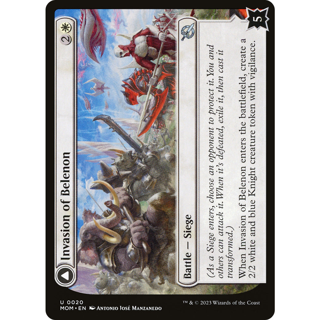 Invasion of Belenon (March of the Machine) Near Mint Foil