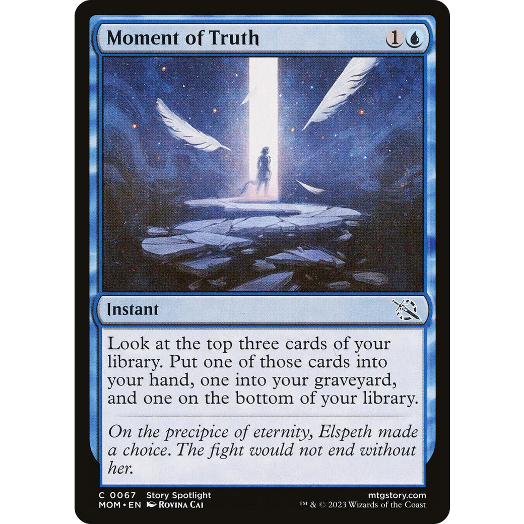 Moment of Truth (March of the Machine) Light Play Foil
