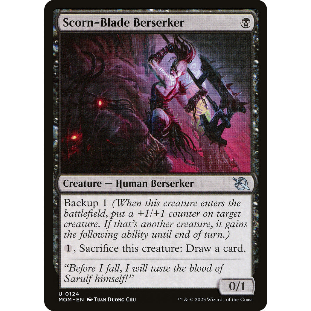 Scorn-Blade Berserker (March of the Machine) Near Mint Foil