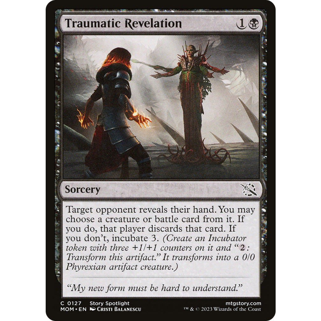 Traumatic Revelation (March of the Machine) Light Play Foil