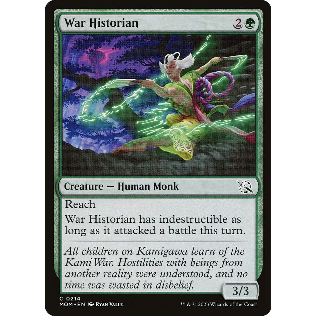 War Historian (March of the Machine) Light Play Foil