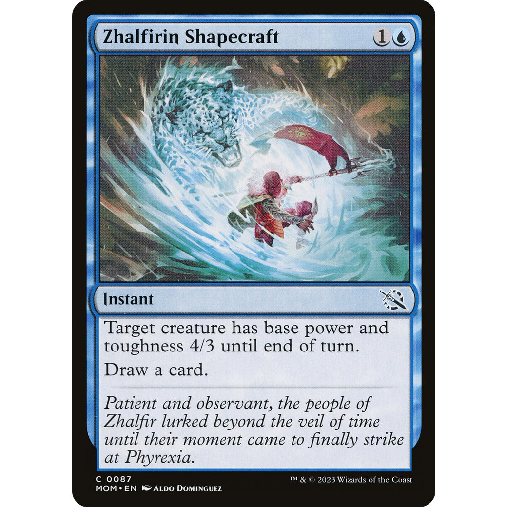 Zhalfirin Shapecraft (March of the Machine) Near Mint Foil
