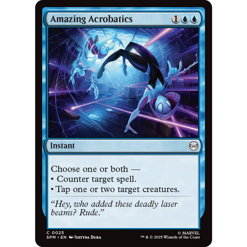 Amazing Acrobatics (Marvel's Spider-Man) Near Mint Foil