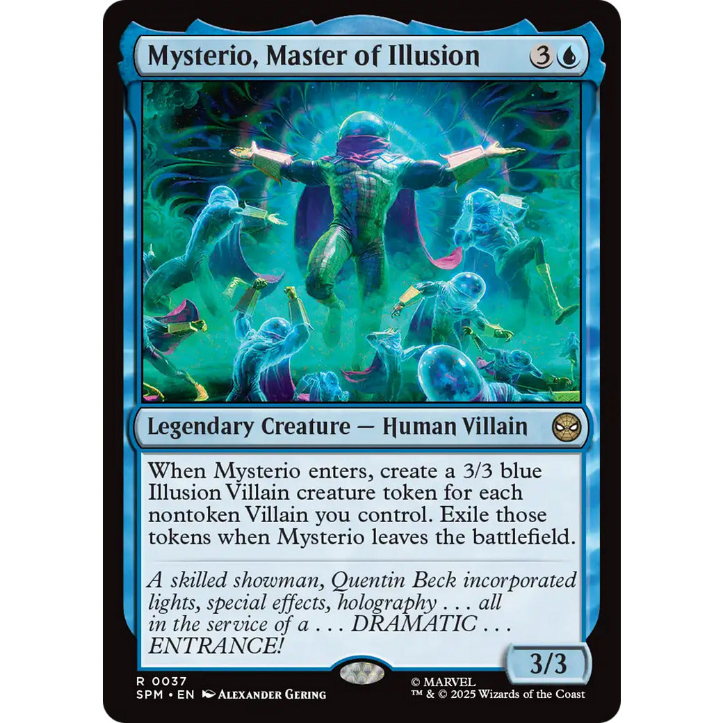 Mysterio, Master of Illusion (Marvel's Spider-Man) Near Mint Foil