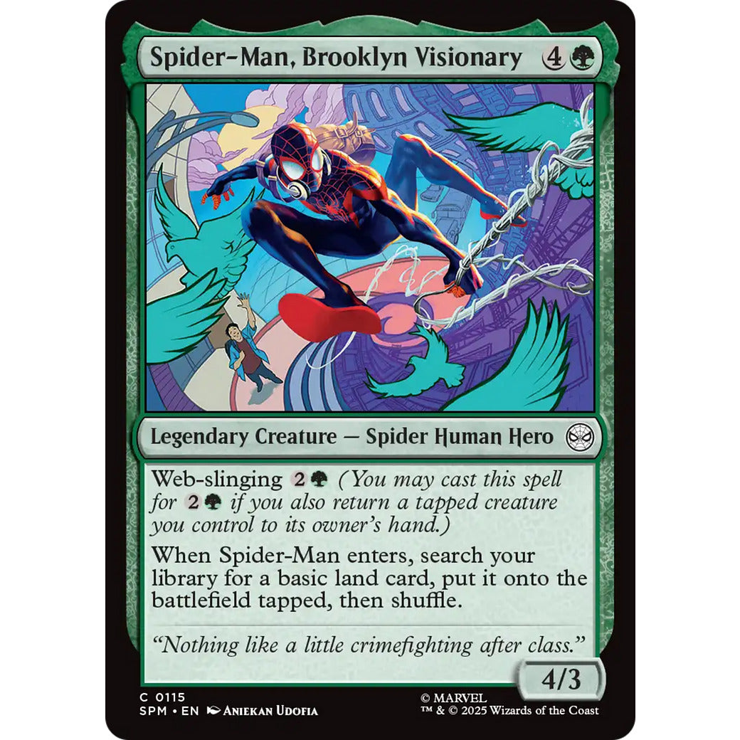 Spider-Man, Brooklyn Visionary (Marvel's Spider-Man) Near Mint Foil