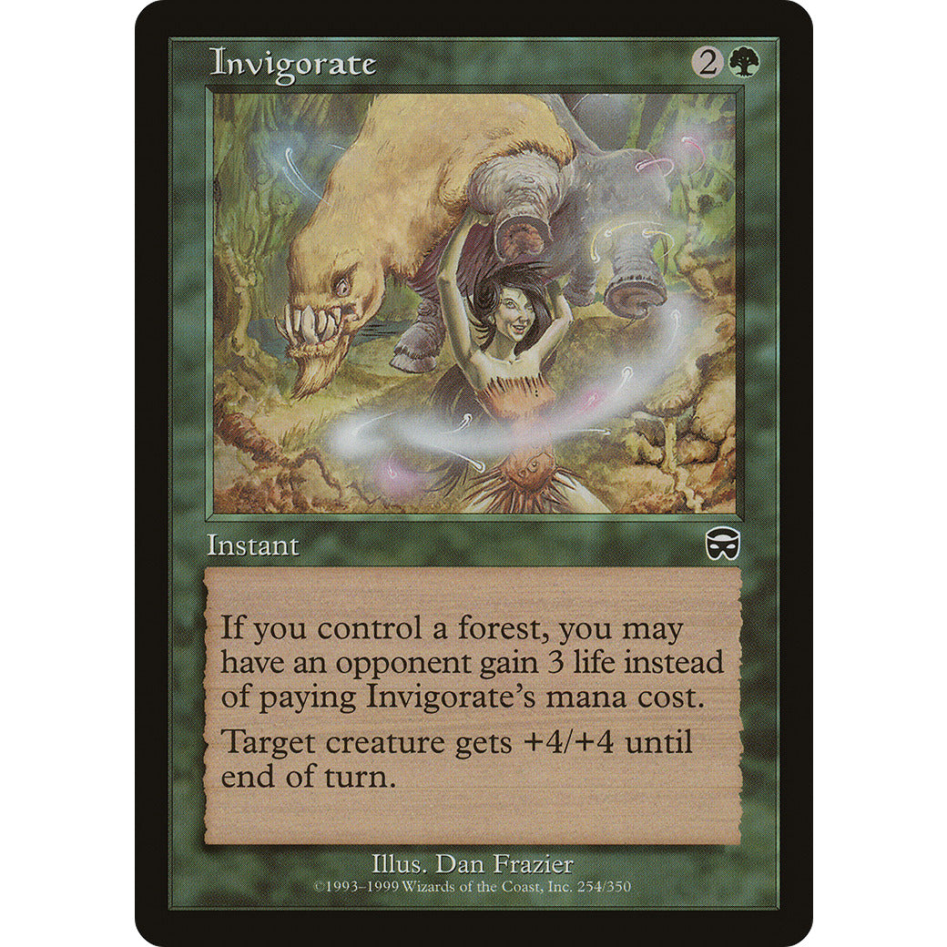 Invigorate (Mercadian Masques) Light Play