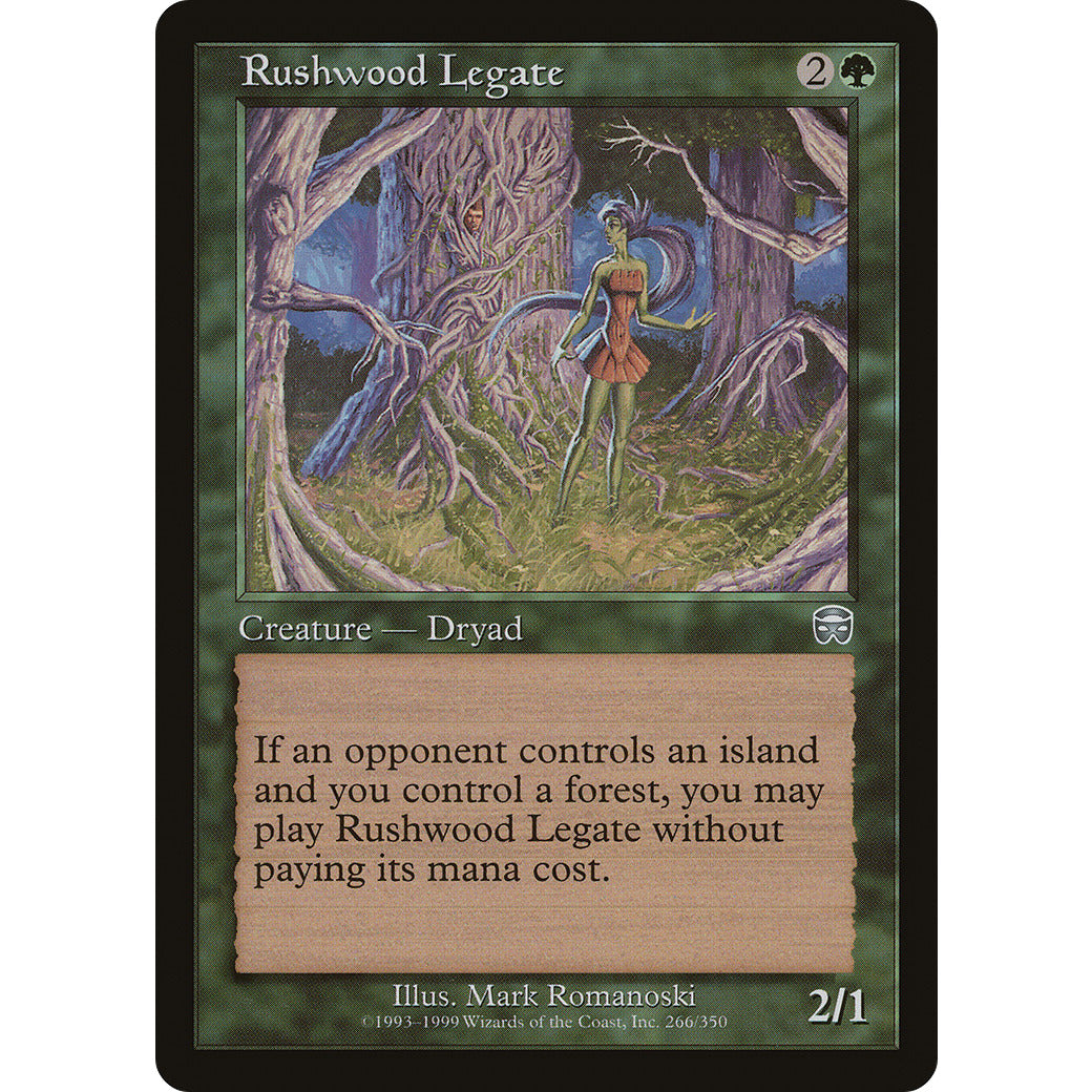 Rushwood Legate (Mercadian Masques) Light Play