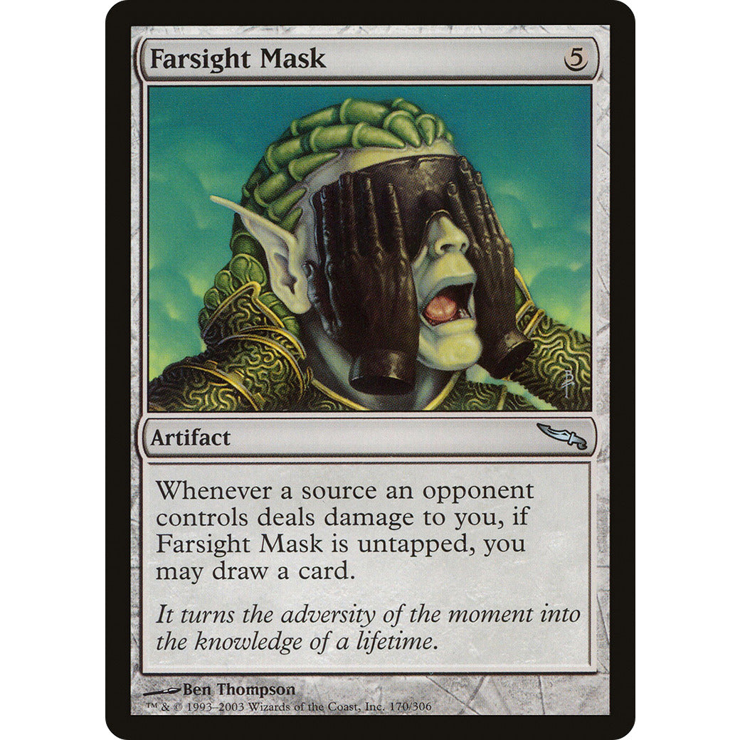 Farsight Mask (Mirrodin) Light Play