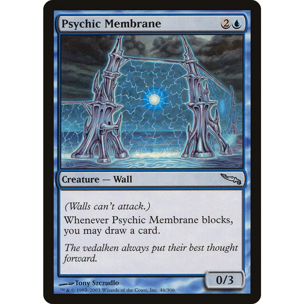Psychic Membrane (Mirrodin) Light Play