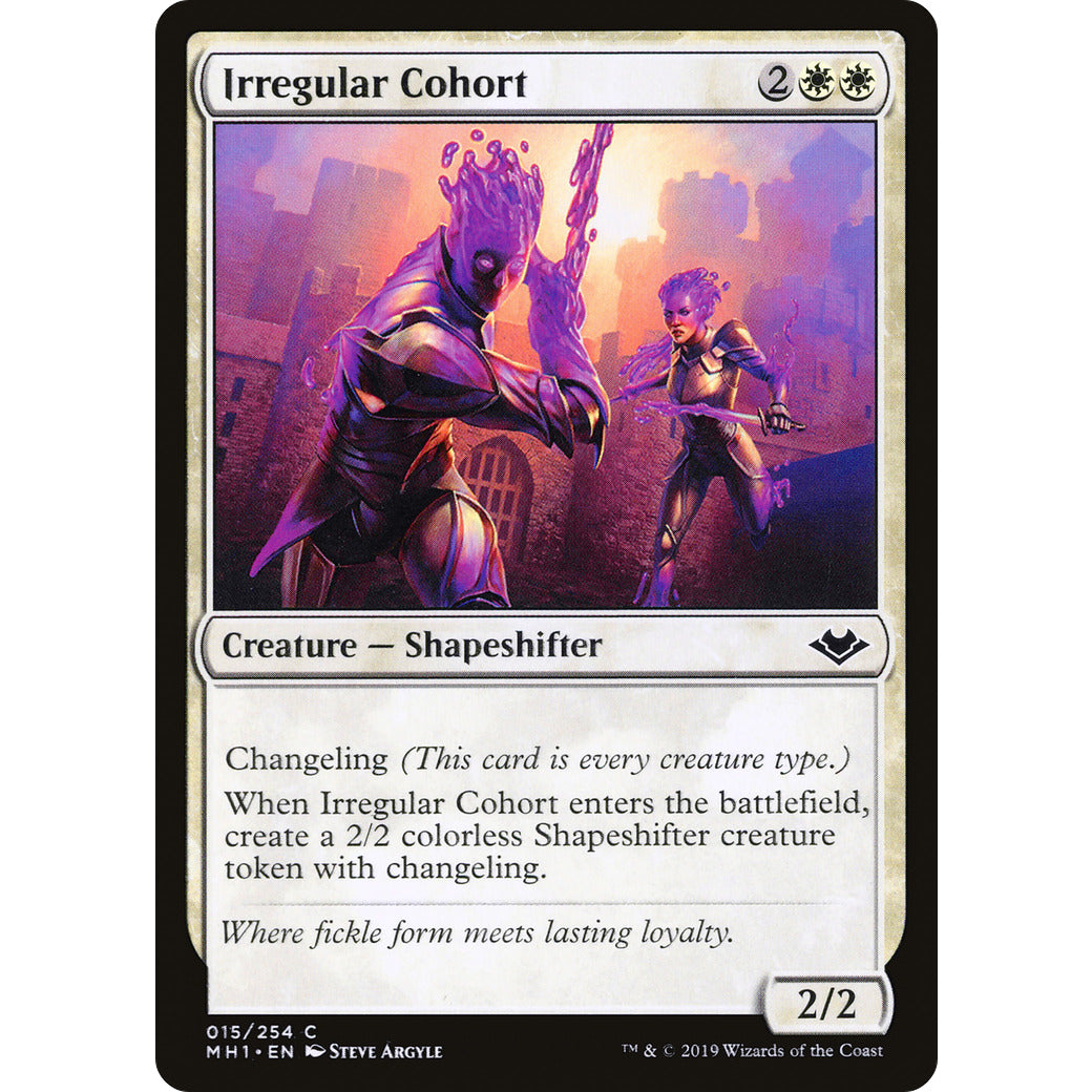 Irregular Cohort (Modern Horizons) Light Play