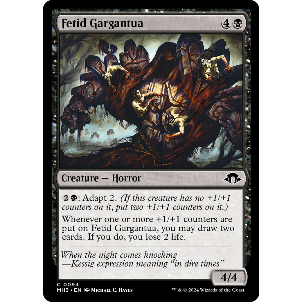 Fetid Gargantua (Modern Horizons 3) Light Play Foil