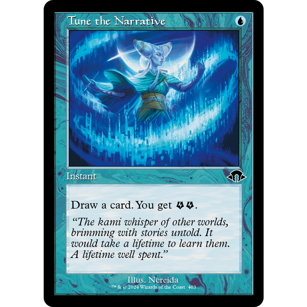 Tune the Narrative (Retro Frame) (Modern Horizons 3) Light Play Foil