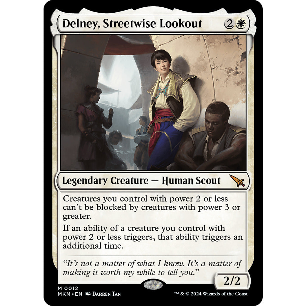 Delney, Streetwise Lookout (Murders at Karlov Manor) Near Mint