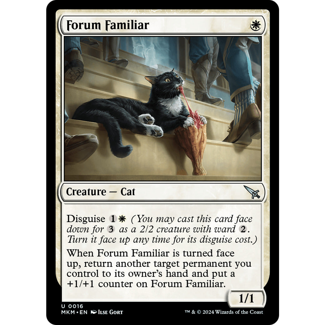 Forum Familiar (Murders at Karlov Manor) Near Mint Foil