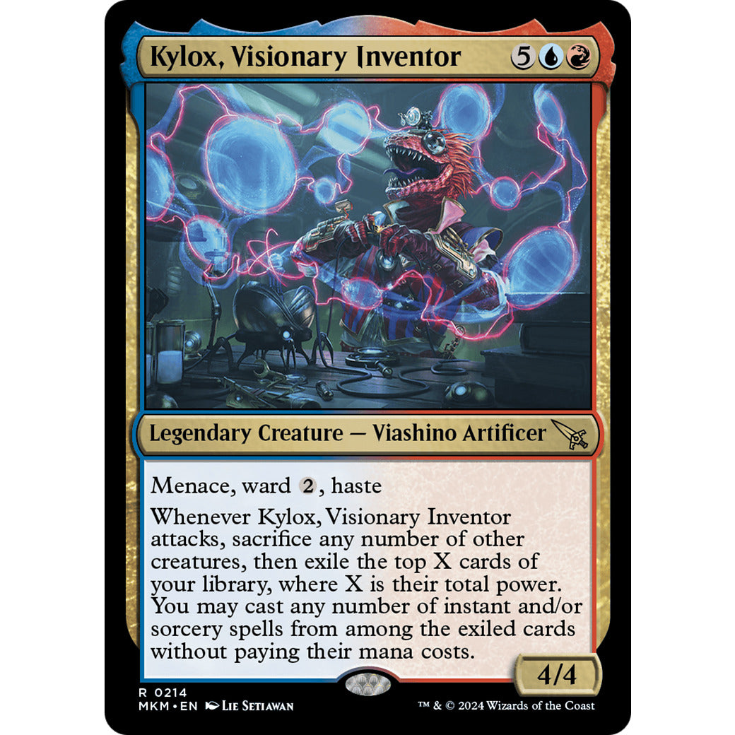 Kylox, Visionary Inventor (Murders at Karlov Manor) Near Mint