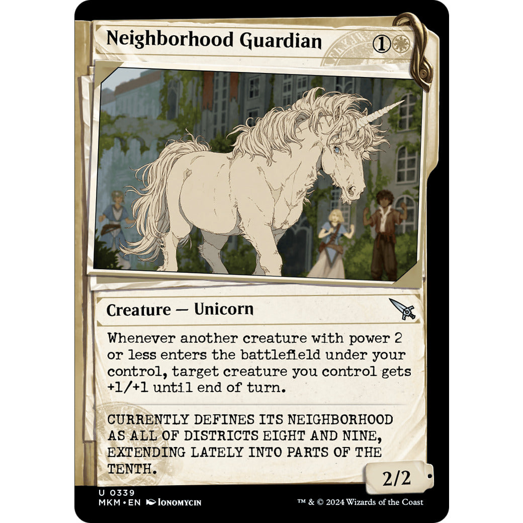 Neighborhood Guardian (Showcase) (Murders at Karlov Manor) Near Mint Foil
