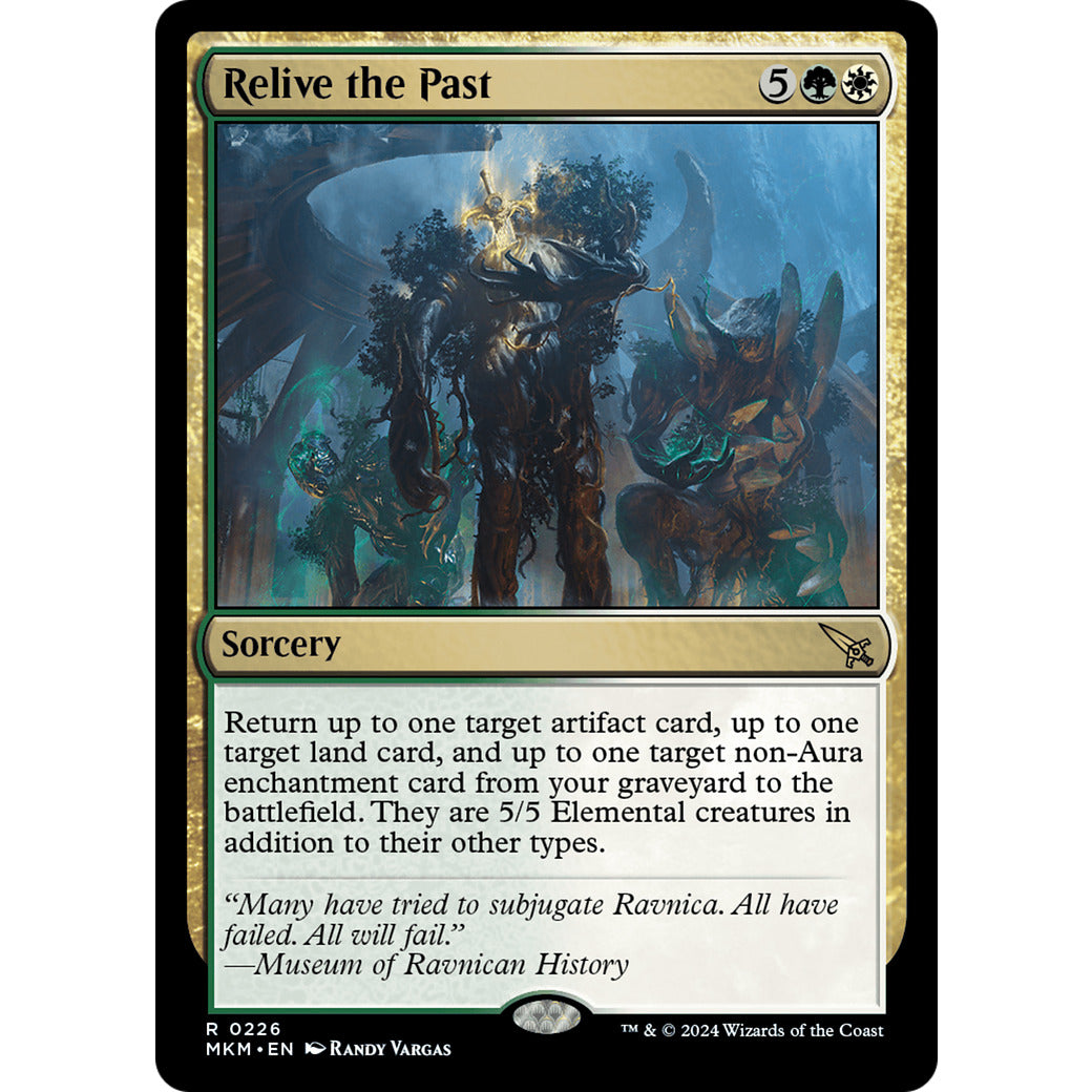 Relive the Past (Murders at Karlov Manor) Near Mint Foil