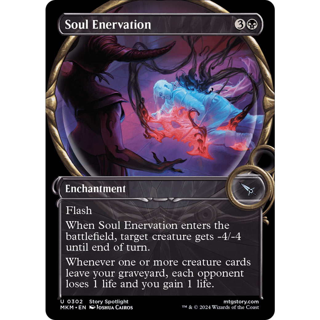 Soul Enervation (Showcase) (Murders at Karlov Manor) Near Mint Foil